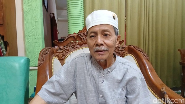 Kiai Haji Muhammad Mashum Fatoni pengasuh ponpes Mansyaul Huda saat ditemui di kediamannya Bogorejo, Blora.