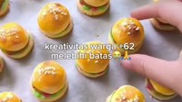 Nastar gemoy juga masuk ke dalam daftar nastar core. Nastar yang biasanya berbentuk bulat seperti bola kecil, dibuat dengan berbagai karakter dan bentuk yang menggemaskan. Foto: TikTok