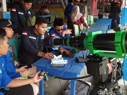 Hilal 1 Syawal 1446 H di Gorontalo Tidak Terlihat gegara Tertutup Awan Tebal