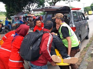 18 Kecelakaan Terjadi di Pantura Karawang, 22 Pemudik Jadi Korban