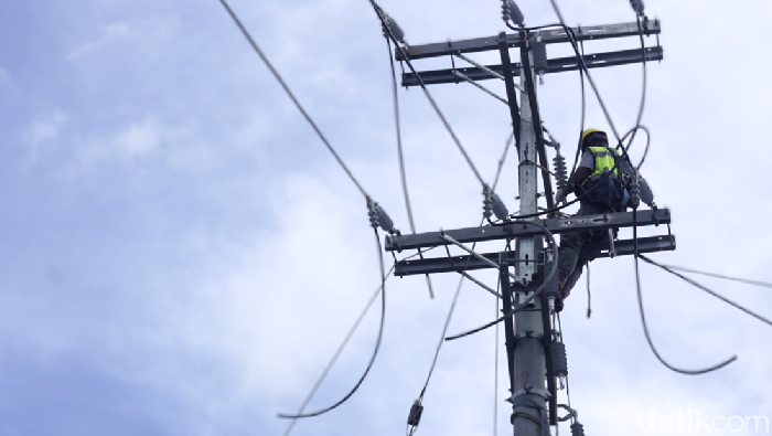 Petugas PLN Tarakan