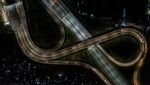 Potret Udara Gemerlap Tol Simpang Susun Cileunyi