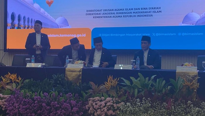 Sidang isbat penetapan 1 Syawal 1446 H di Kemenag (Dwi/detikcom)