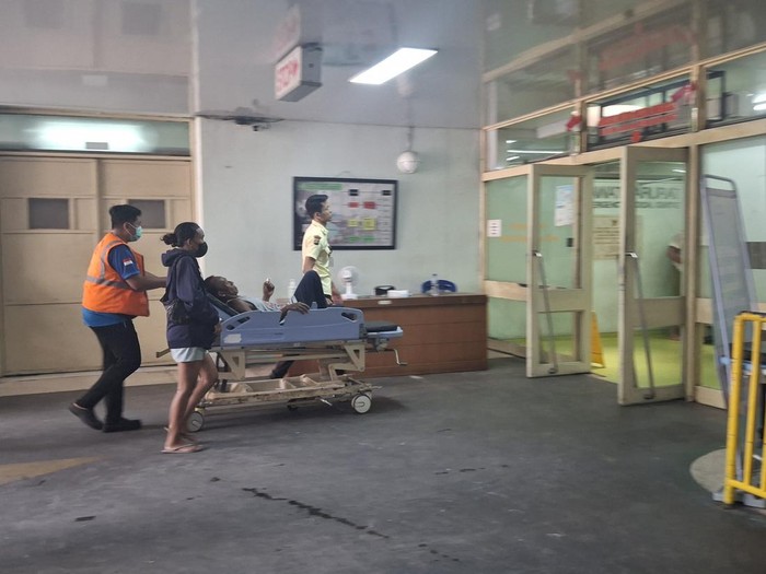 Suasana di RSUP Prof Ngoerah, Sanglah, Denpasar, saat Nyepi (29/3/2025).