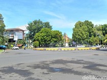 Potret Suasana Nyepi di Kota Mataram