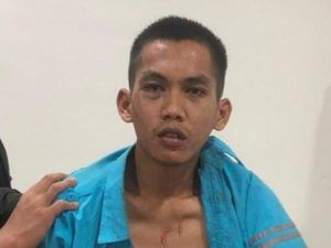 Tampang Pembacok Penghuni Rumah Owner Wisata Tegal Mas Lampung