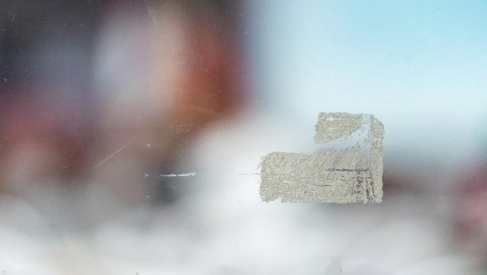 Glass is not clean