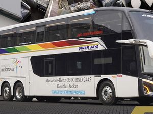 Awas Kaget Lihat Kemewahan Bus Tingkat Baru PO Sinar Jaya Ini