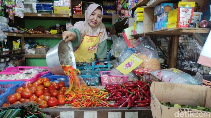 Harga cabai rawit naik di Pasar Sidoarjo