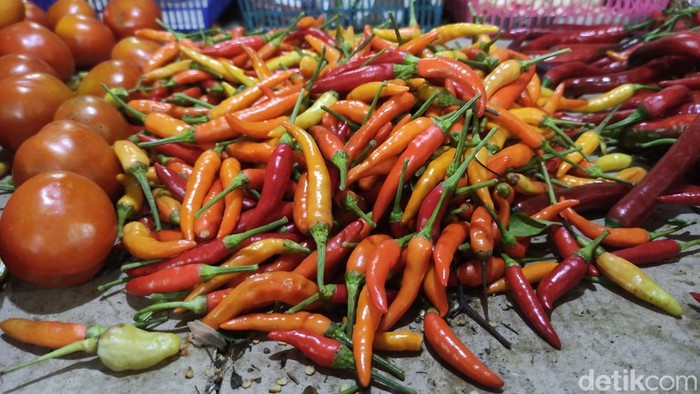 Harga cabai rawit naik di Pasar Sidoarjo
