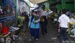 Jelang Lebaran, Pasar Bunga Rawa Belong Diserbu Warga