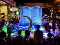 Kemeriahan Pawai Takbiran di Sejumlah Wilayah
