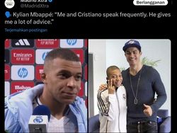 Meme Netizen Terpukau Mbappe Setara dengan Cristiano Ronaldo di Real Madrid