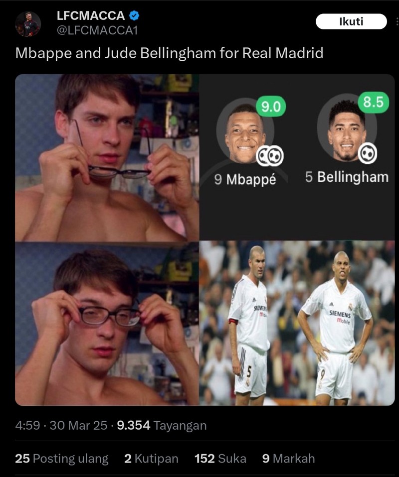 Meme Kylian Mbappe