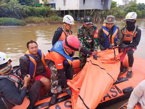 3 Hari Hilang di Sungai Pawan Ketapang, Adelia Ditemukan Tewas