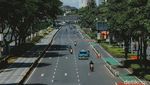 Potret Jakarta Lengang H-1 Lebaran Ditinggal Mudik