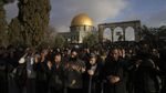Potret Salat Id di Masjid Al-Aqsa
