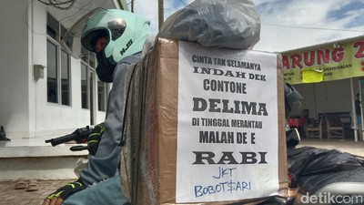 Deretan Foto Curhat Kocak Pemudik Pantura yang Bikin Senyam-senyum