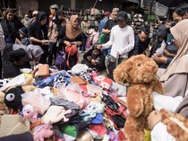 Ramainya Pasar Tumpah Jelang Lebaran di Bandung