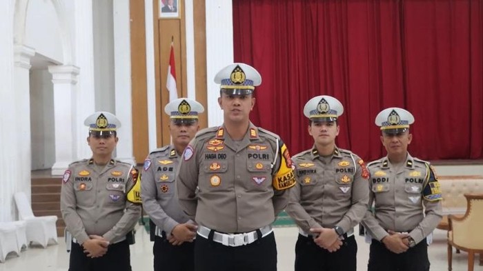 Rekayasa lalu lintas di Kota Sukabumi saat malam takbiran