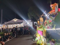 Hingar Bingar Gema Takbir Bersahutan di Gedung Pakuan