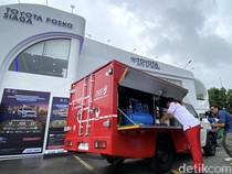 Merapat ke Posko Mudik Toyota! Bisa Pijat, Makan, sampai Main PS Gratis