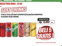 Promo Heboh Aneka Minuman Bersoda di Transmart Full Day Sale