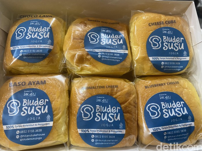 Wajib Coba! Roti Bluder Susu yang Lembut Nikmat dari Bakery Hits Jogja