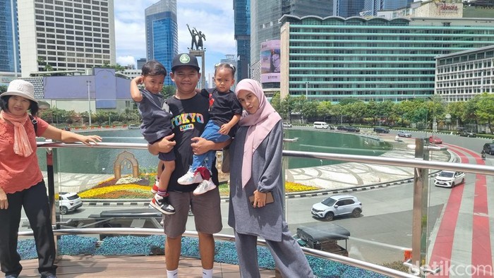 Warga pemain inti Jakarta senang Jakarta lengang sehari sebelum Lebaran 2025. (Taufiq/detikcom)