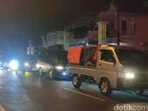 Video: Arus Mudik di Limbangan Padat, Polisi Berlakukan 15 Kali One Way