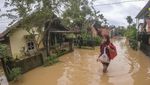 Banjir Saat Idul Fitri di Jambi