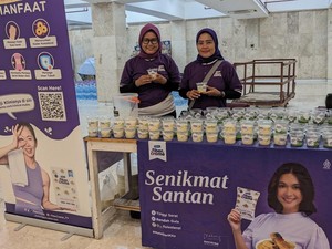 Serukan Ajakan Hidup Sehat, FiberCreme Bagi Ribuan Takjil Selama Ramadan
