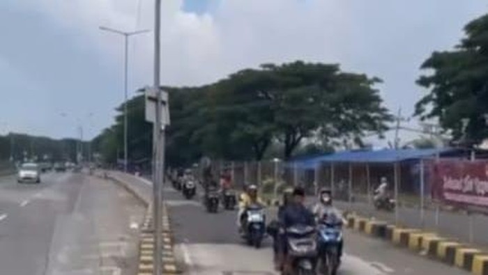 jembatan suramadu hari pertama lebaran 2025
