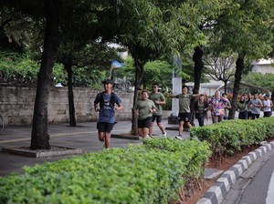 Asyik Juga Jogging Sore Keliling Menteng, Tak Terasa Dapat 5K