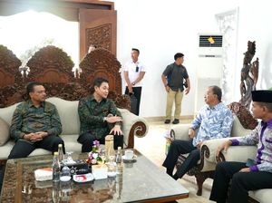 Kapolda Bali Hadiri Open House di Kediaman Pangdam IX/Udayana