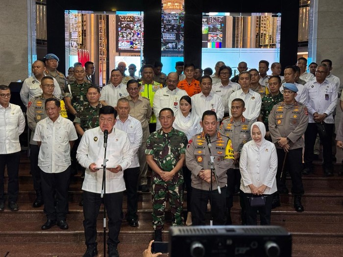 Kapolri Jenderal Listyo Sigit Prabowo usai gelar vicon di Polda Metro Jaya (dok.Polri)
