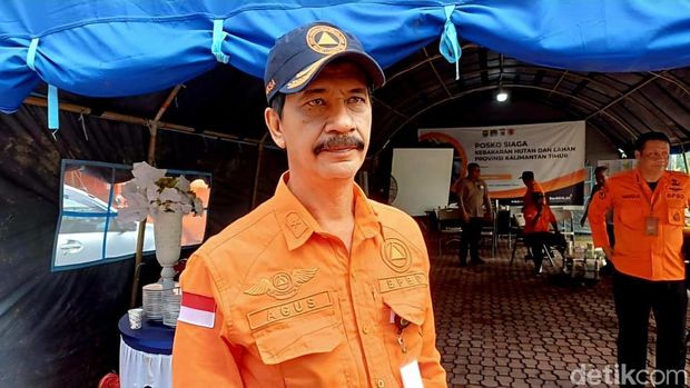 Kepala Pelaksana Badan Penanggulangan Bencana Daerah (BPBD) Kaltim, Agustianur.