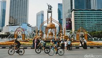 Sepinya jalanan ibukota ini merupakan pemandangan yang terjadi rutin setiap hari Lebaran.
