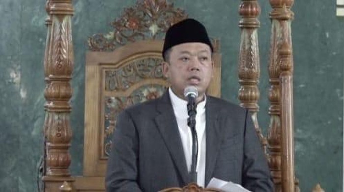 Menteri Agraria dan Tata Ruang/Kepala Badan Pertanahan Nasional (ATR/BPN), Nusron Wahid menyampaikan tiga pesan penting dalam khutbah Idul Fitri 1446 Hijriyah di Masjid Raya KH Hasyim Asyari, Jakarta Barat, Senin (31/3).