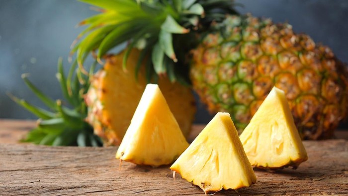 Nanas turunkan kolesterol