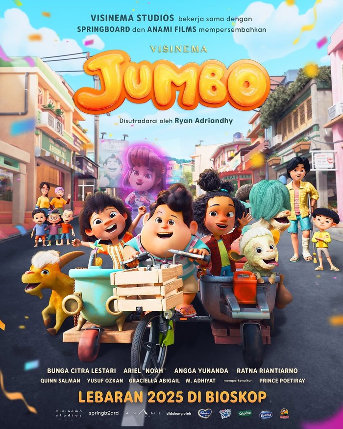 Poster resmi film Jumbo. Poster resmi film Jumbo.
