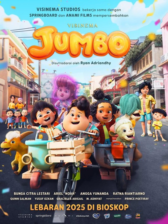 Poster resmi film Jumbo. Poster resmi film Jumbo.
