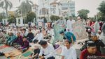 Potret Salat Id di Jatinegara