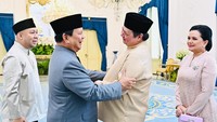 Foto: Presiden Prabowo Subianto open house perdana di Istana (Laily Rachev - Biro Pers Sekretariat Presiden)
