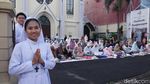 Potret Salat Id di Bangunan Ikonik, Masjid Tua, Gereja, Hingga Museum di Indonesia