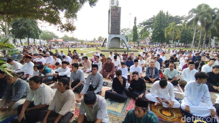 Salat Idul Fitri di Ciamis