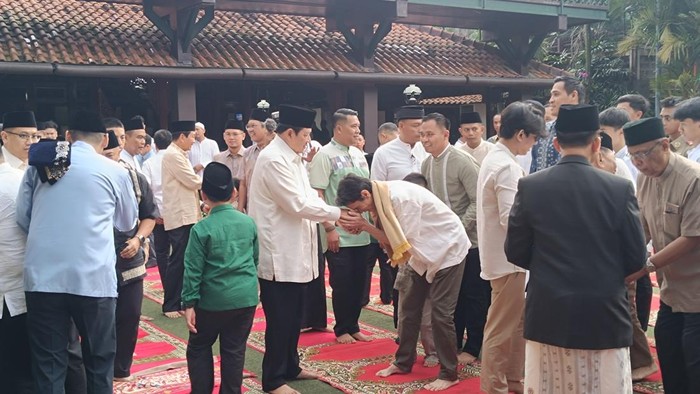 SBY gelar halalbihalal di Cikeas Bogor