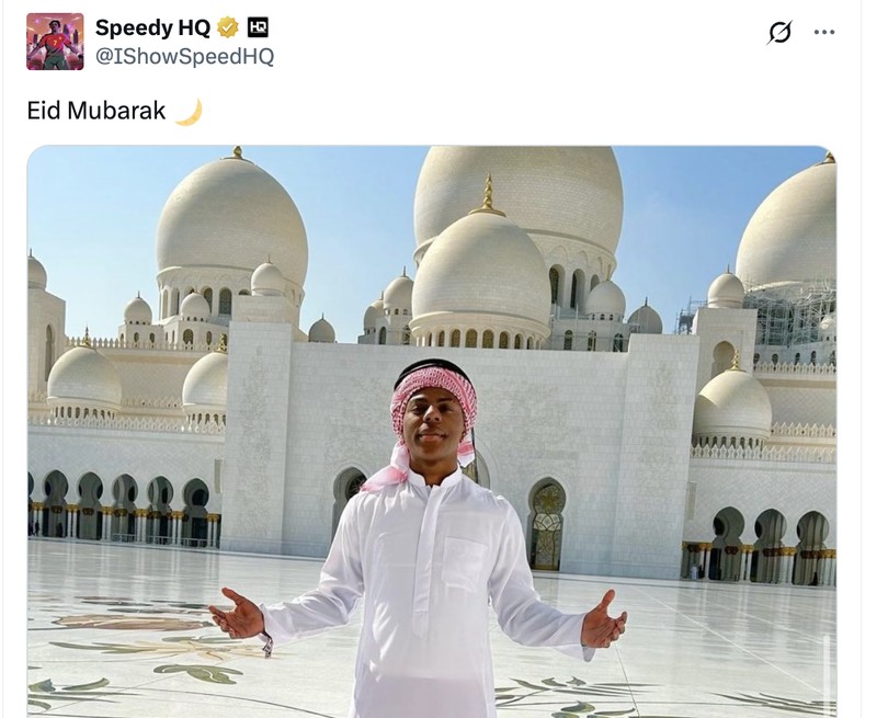 Ucapan Eid Mubarak