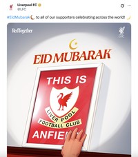 Ucapan Eid Mubarak