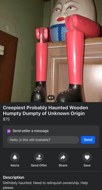 Barang nyeleneh yang dijual di Facebook Marketplace